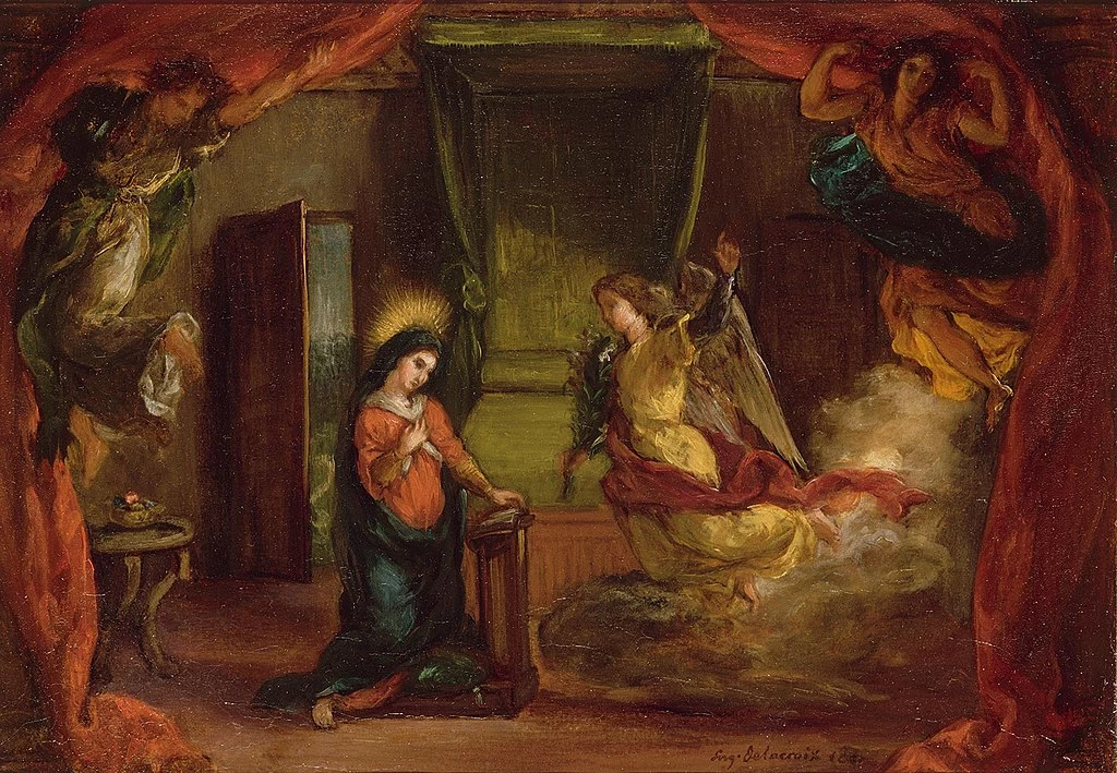 Annunciazione - Museo Delacroix